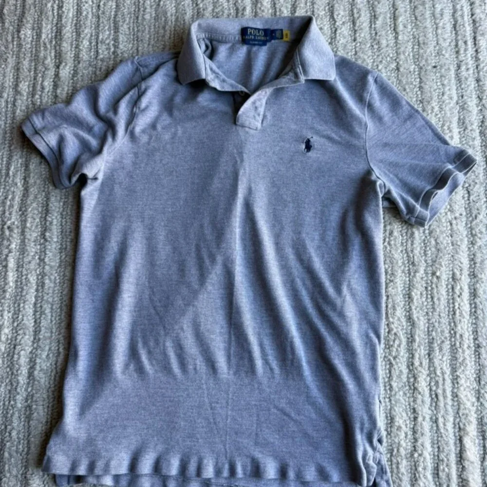 Ralph Lauren Classic Fit Polo Gray M